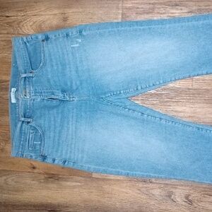 Loft High Rise Waist Flare Crop